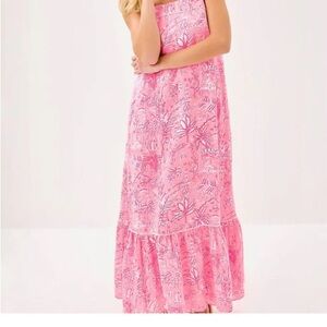 Lilly Pulitzer Rozalie Linen Maxi Dress NWT